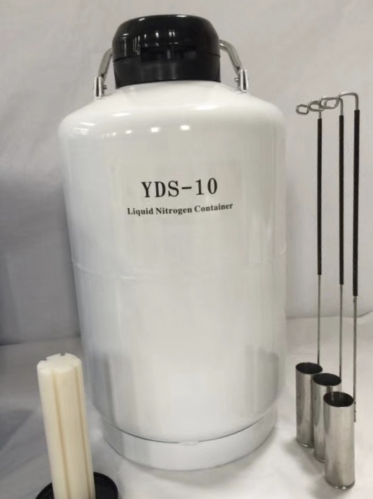 9Yw Liquid Nitrogen Tank Bucket Basket Spoon 3 Liters 6 Liters 10 Liters 15 Liters 20 Liters 30 Liters 35 Suitable for 50 Caliber Tank