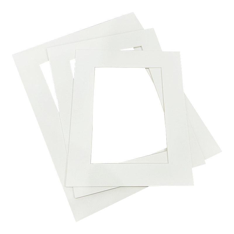 Rectangular square a3a4 photo frame cardboard printed logo round picture frame lined cardboard photo frame mounted 8K4k