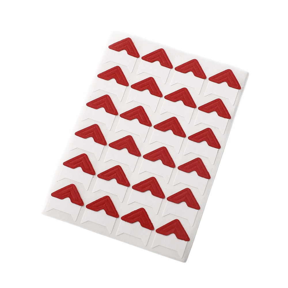 DIY Photo Album Corner Stickers, 102 Pieces, Made of Pvc Material, Colorful Materials for Photo Pasting, Personalized Photo Album Accessories