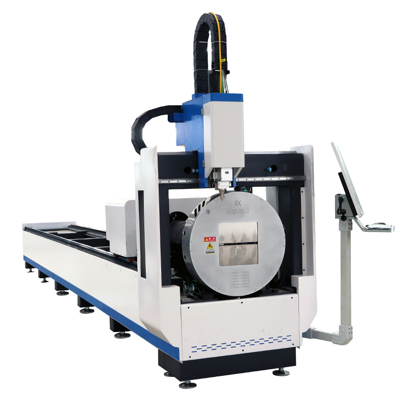 Laser Pipe Cutting Machine Aluminum Alloy Carbon Steel Stainless Steel Square Tube Round Tube Cutting Industrial Grade Precision Laser Pipe Cutting Machine