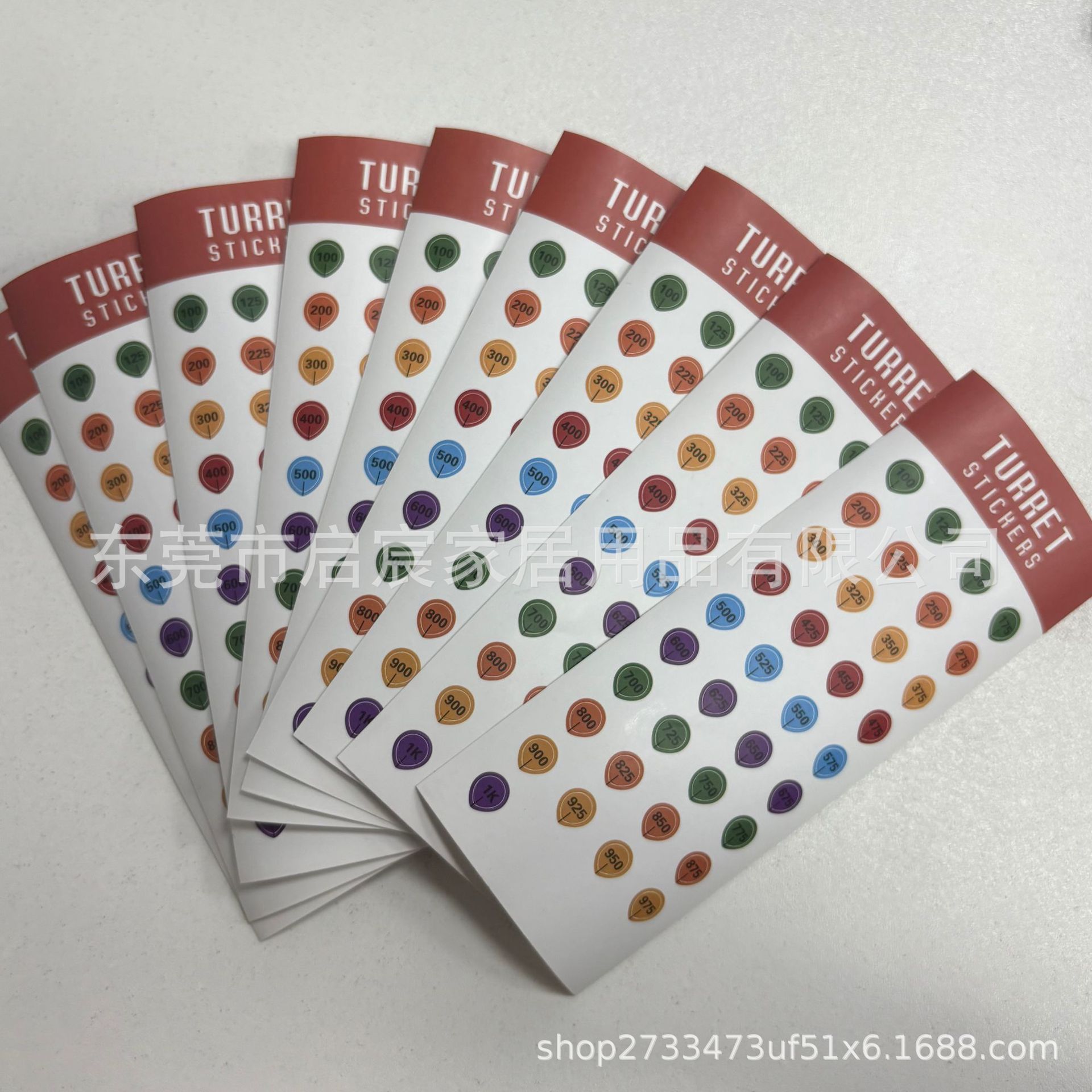 Independent Station New Rifle Scope Turret Sticker Sheets Rifle Scope Turret Sticker Sheets