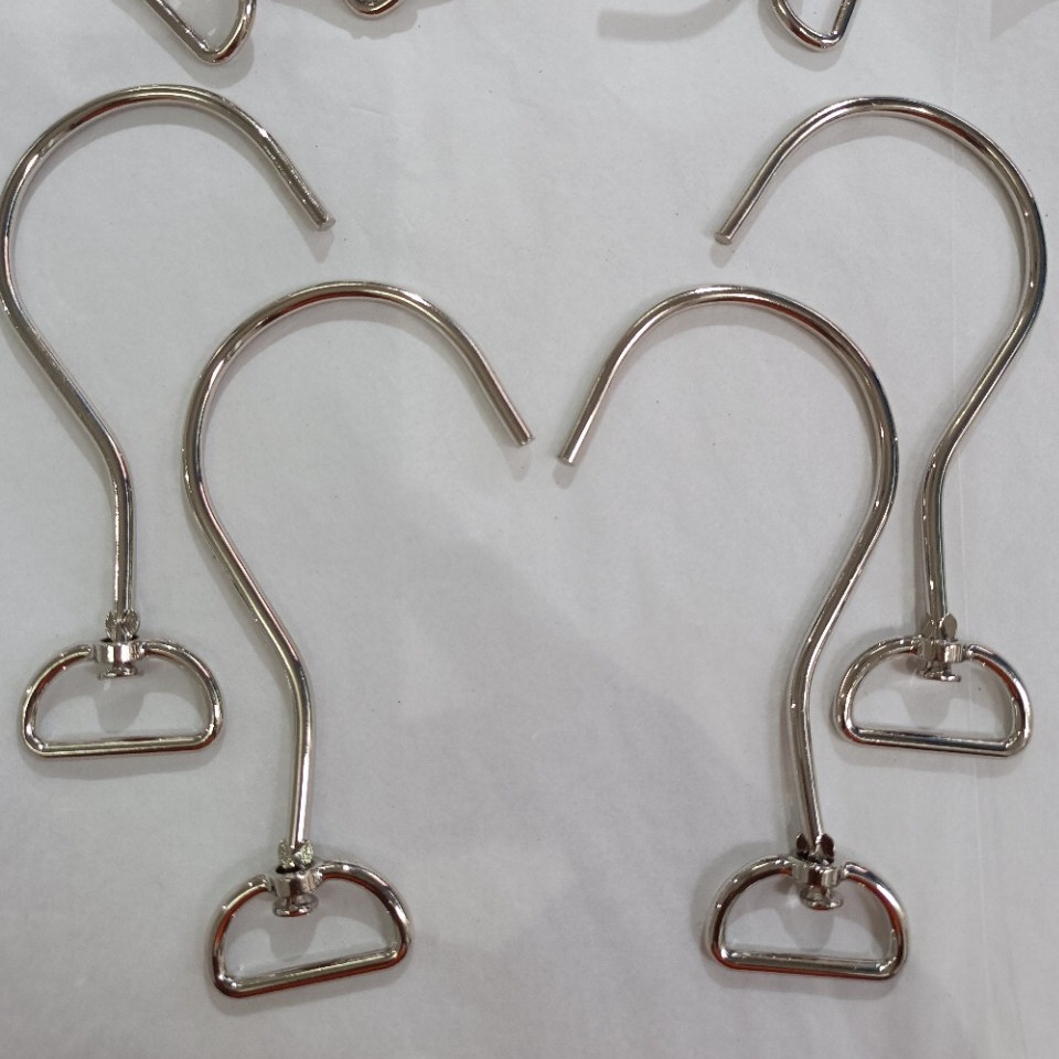 Manufacturer Supplies Luggage Accessories Backpack Clothing Hardware Hook Electrophoresis Black Rotating Briefcase Hook