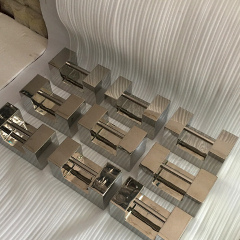 Langgu weight 25kg lock type 304 stainless steel weight F2 grade 20kg stainless steel for food factory and pharmaceutical factory 10kg