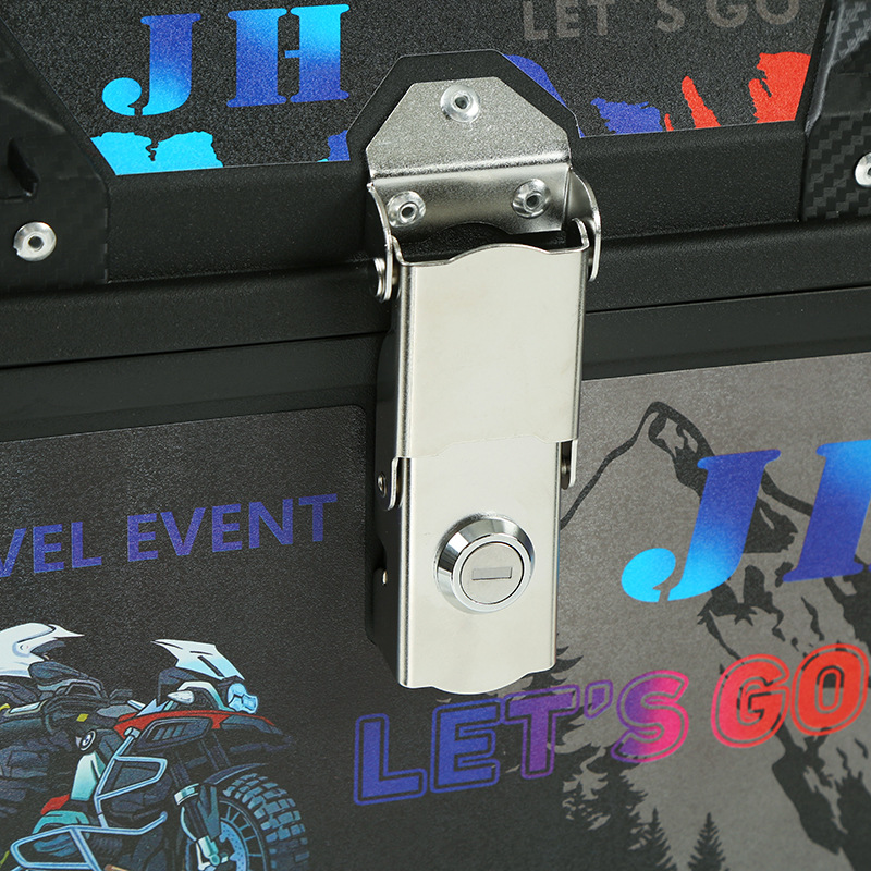 Spot Universal Motorcycle Trunk Large Capacity Detachable Motorcycle Trunk Battery Car Waterproof Storage Box