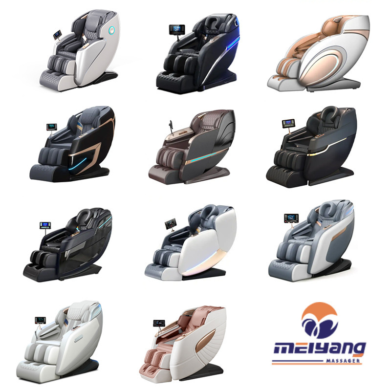 Max Luxury Massage Chair Home Full Body Multi-Functional Electric Reclining Zero Gravity Space Sl Rail Massage Chair