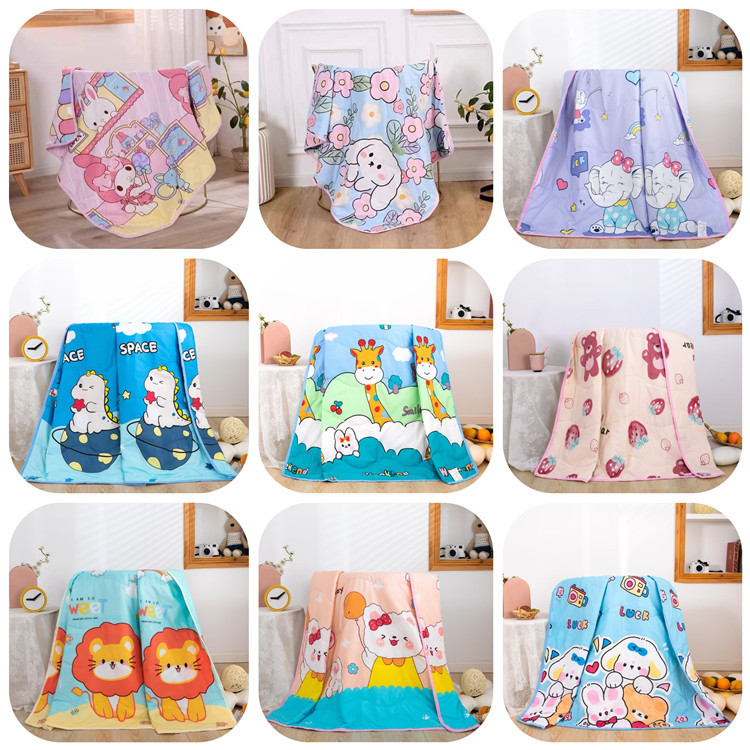 Летнее охлаждающее одеяло для детей, одеяло для дневного сна, одеяло для кондиционера, машинная стирка, летнее одеяло, благотворительность для детей