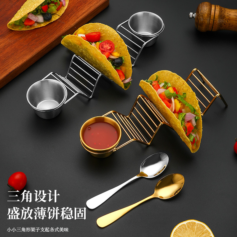 Пароварка из нержавеющей стали для буррито с чашкой для соуса