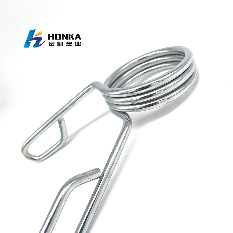 Platinum 50 spring three-ring spring clip Olympic bar clamp chrome plated Olympic bar buckle Chuck non-slip clip fitness equipment