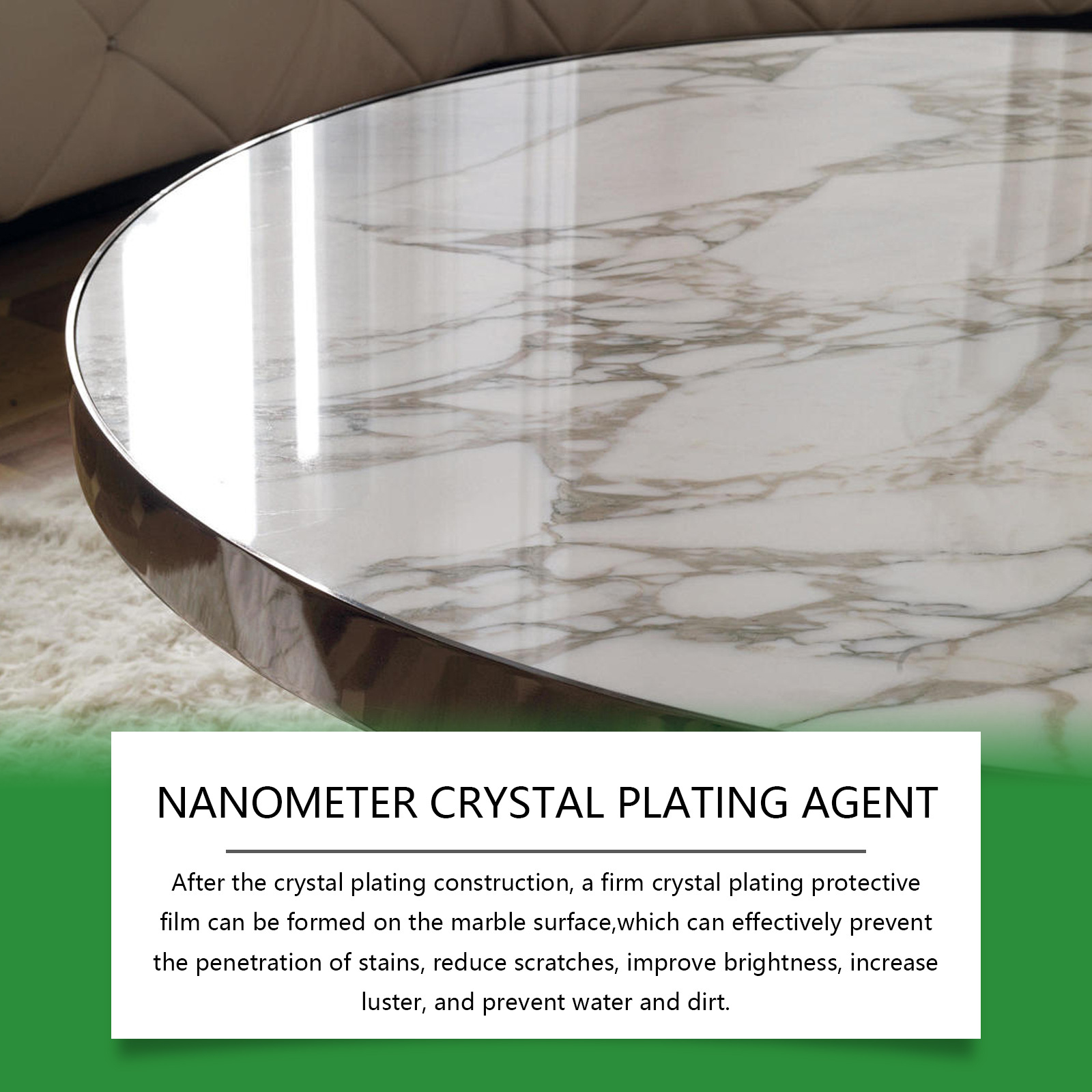 Jue-Fish Stone Crystal Plating Agent Renovation and Brightening Marble Polishing Nano Crystal Liquid Tile Scratch Repair