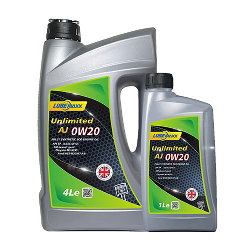 LUBEMAXX British AJ 0W-20 fully synthetic engine oil suitable for Japan, America, Korea, series