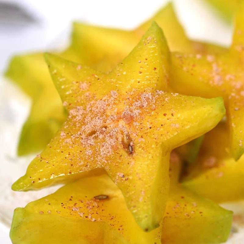 Dried Star Fruit from Zhangzhou, Fujian, Fresh Seasonal Red Dragon Star Fruit with Free Shipping