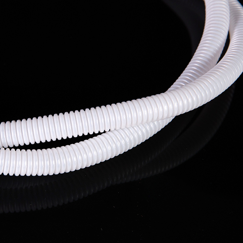 PE thickened plastic washing machine water inlet extended hose corrugated thickened universal air conditioning faucet water outlet drain pipe