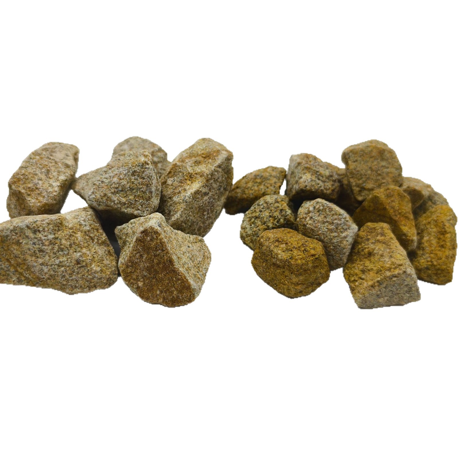 Baihe Yellow Stone, Baihe Gravel, Landscape Stone Wall, Sandstone, Granite, Irregular Courtyard Paving Stones