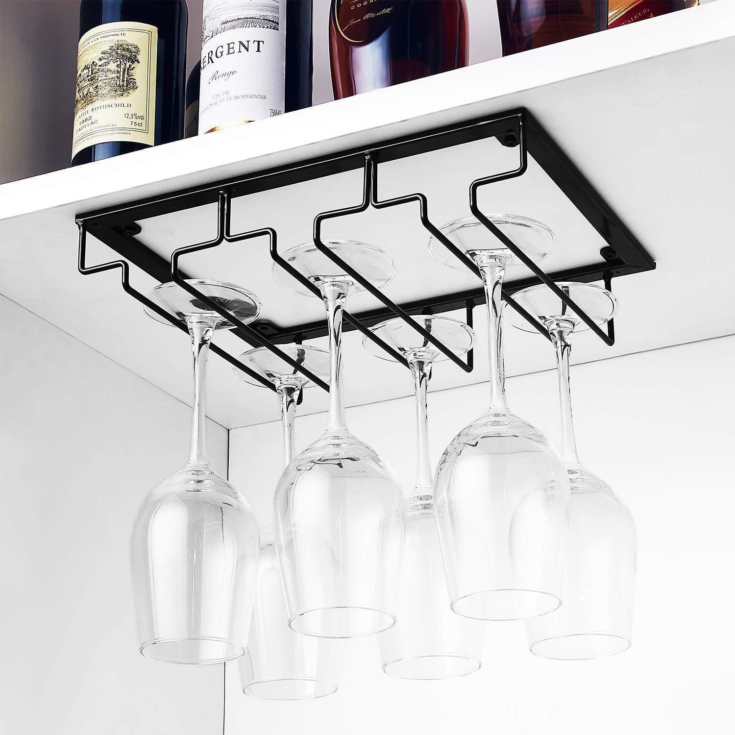 Creative Right-Angle Upside-Down Red Wine Glass Rack Kitchen Upside-Down Wine Glass Rack Household Wine Glass Upside-Down Wine Rack Storage