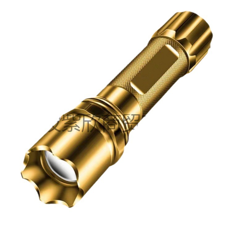 Strong Light Flashlight Rechargeable Mini Student Lighting Portable Ultra-Bright Pocket Home Long-Range Outdoor Flashlight