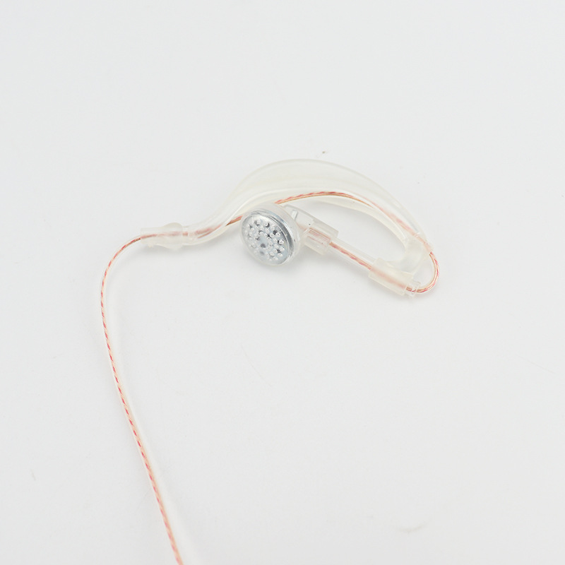 Transparent curve walkie-talkie earphone cable Intercom telephone universal high-end ear-mounted anti-pull headset baofeng 5R