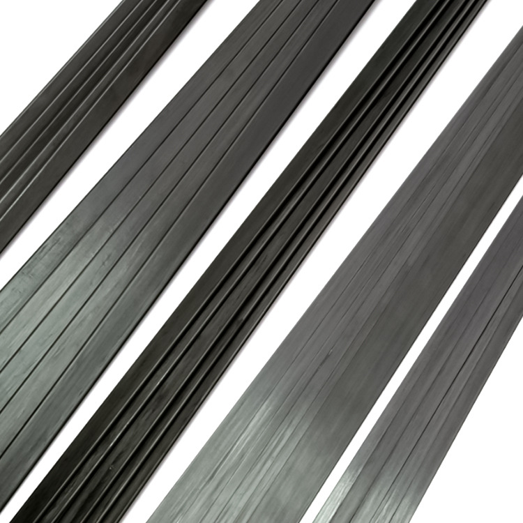 Manufacturers supply 1MM * 5MM [carbon fiber sheet], carbon fiber flat strip, UAV accessories