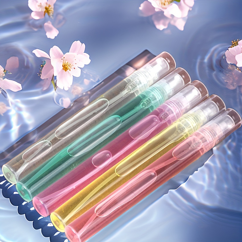 Cross Border Plastic Perfume Bottle Perfume Pen Sub-packaging Container Spray Plastic Small Bottle Perfume Sample Bottle Mini Perfume