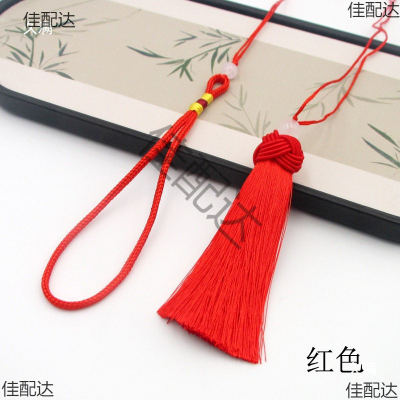 Jade Bead Rope Head Bead Tassel DIY Jewelry Clothing Accessories Sachet Accessories Pendant
