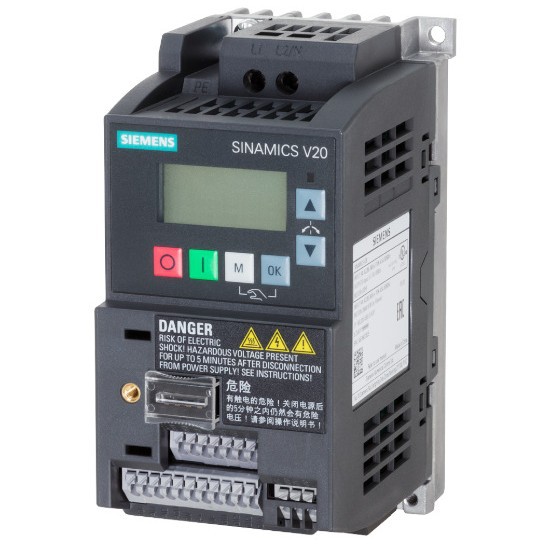 Siemens V20 Frequency Converter 6Sl3210-5Bb11/12/13/15/17/21/22/23-0Uv1/