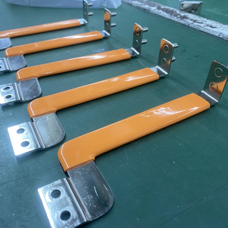 New Energy Copper Bar Plastic Immersion Processing, Rubber-Coated Insulated Soft Copper Connection, Hardware Plastic Immersion Processing