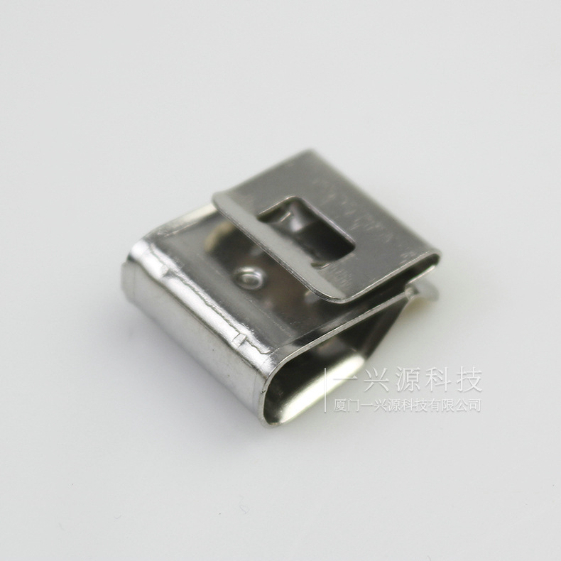 Solar photovoltaic cable clamp 304 solar stainless steel 4 Square 2 clamp photovoltaic clamp