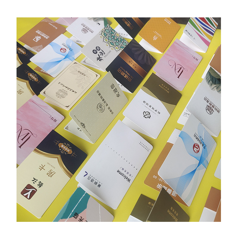 Factory wholesale room card set hotel hotel homestay room card set simple high-end universal card set pocket card set