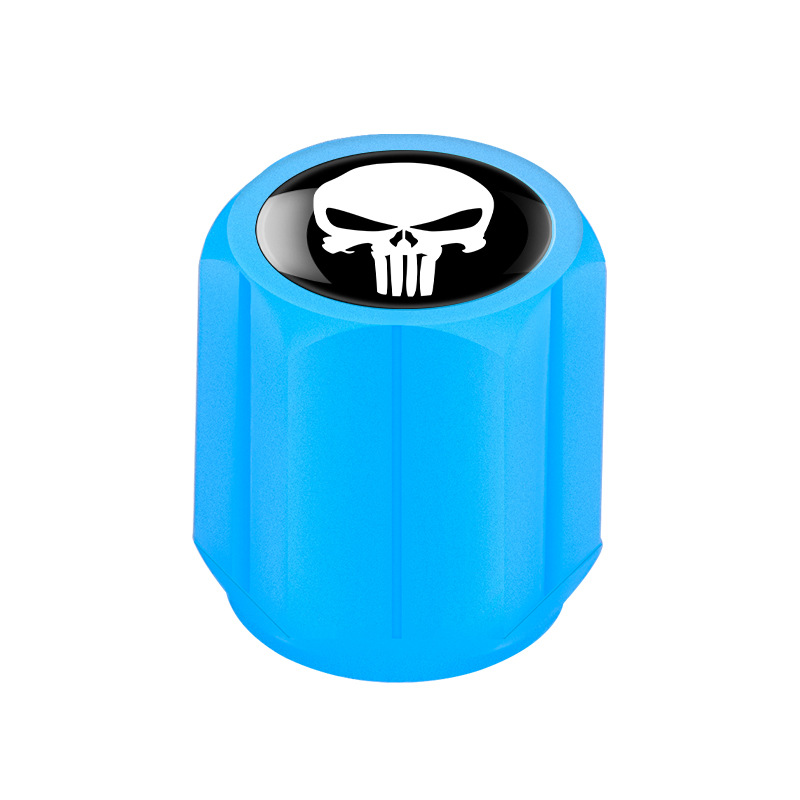 Car electric car motorcycle tire integrated luminous valve cap valve cap cap valve core fun Standard Universal