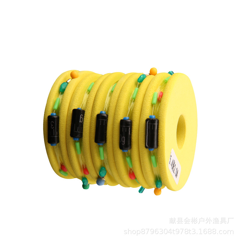 Factory direct cheap competitive table fishing sub-line group tied up the finished main line group double core floating seat suit full set wholesale