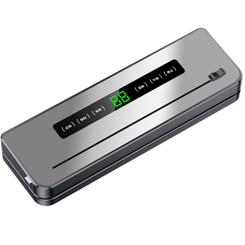 Cross-border vacuum sealing machine cutter food packaging machine fresh-keeping Machine kitchen vacuum pumping machine plastic sealing machine household commercial