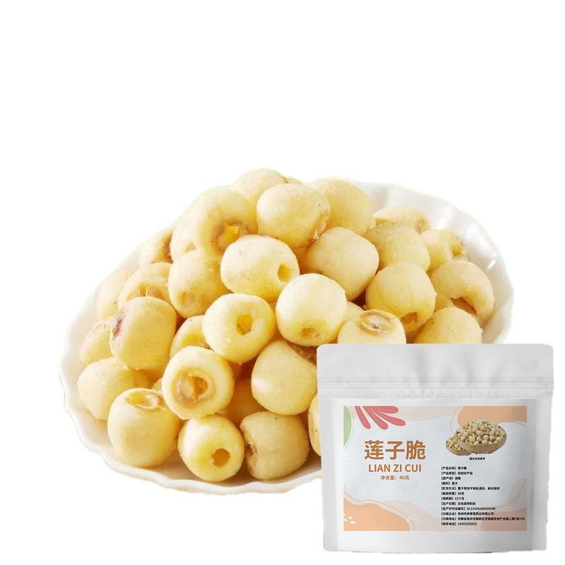 Lotus crisp instant fragrant crisp core lotus crisp snack bags source manufacturers wholesale a generation of hair