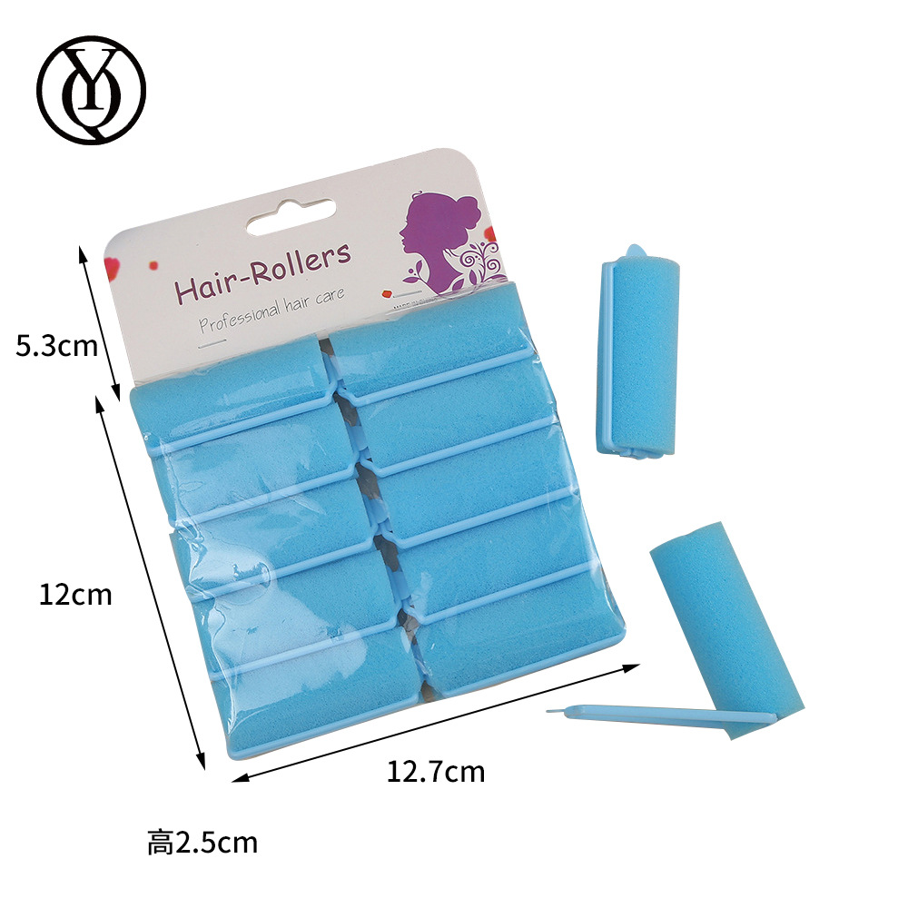 Customized Amazon No-Iron No-Heat Curling Iron Sponge Curling Iron Does Not Hurt Hair Sponge Curling Barrel Curling Sponge Stick