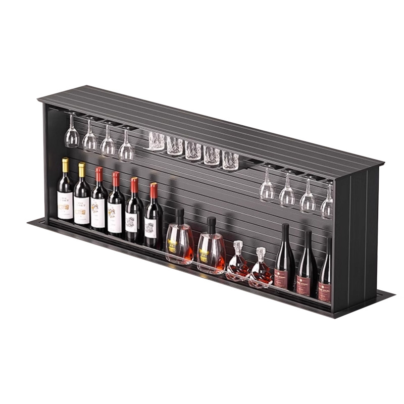 Smart Electric Lift-Out Basket for Kitchen Cabinets, Adjustable Spice Storage Rack, Hidden Storage Wine Cabinet