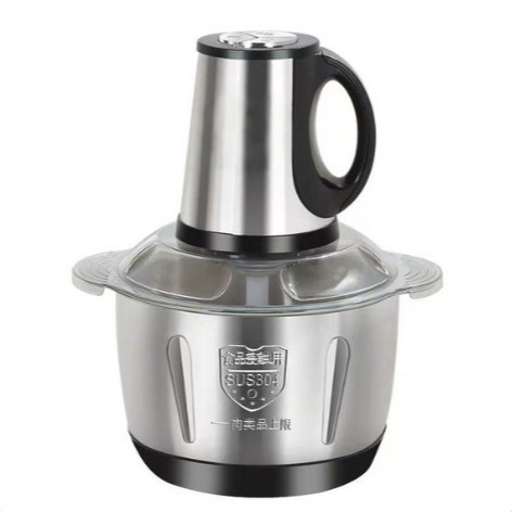 Five-liter large-capacity 3-speed adjustable multifunctional electric meat grinder stainless steel stuffing machine household commercial cooking machine