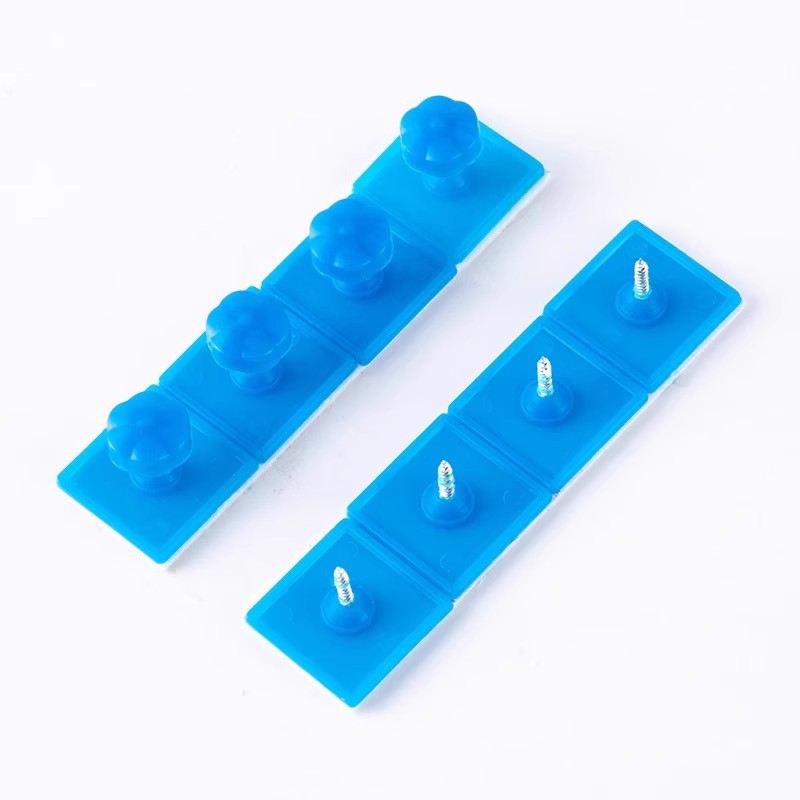 Anti-mosquito Curtain Velcro Glue Nail Magic Buckle Magic Nail Punch-free Installation Curtain Accessories Screen Door Paste