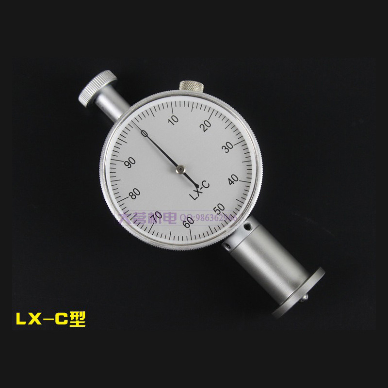 Shore hardness tester pointer type LXA rubber hardness tester plastic sponge hardness table LXC/LXD