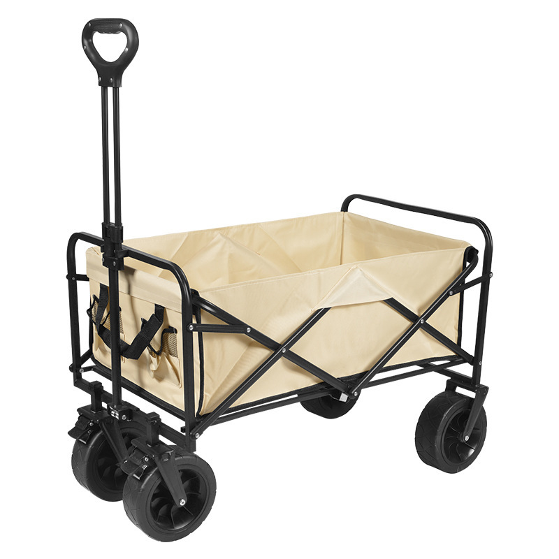 Outdoor Camping Foldable Cart Children's Reclining Camping Cart Stall Gathering New Stall Cart Folding Trolley