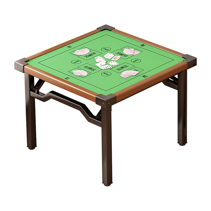 Installation-Free Special Table for Eggs Household Mahjong Table Folding Hand-Rubbing Chess and Cards Quad Table Simple Mahjong Table Panel