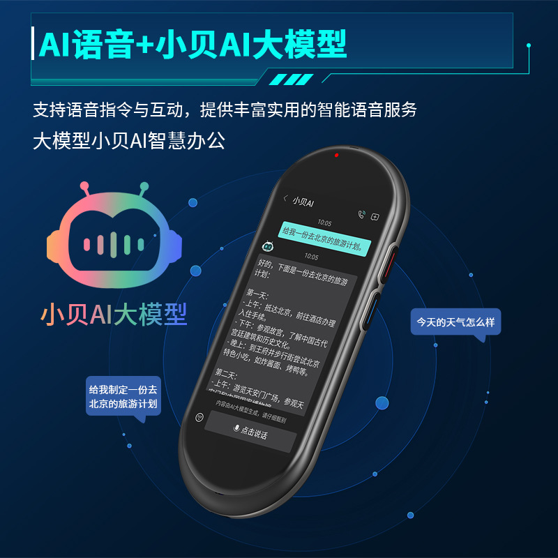 A10 4G card translation machine with Bluetooth travel abroad simultaneous translator photo portable multilingual smart