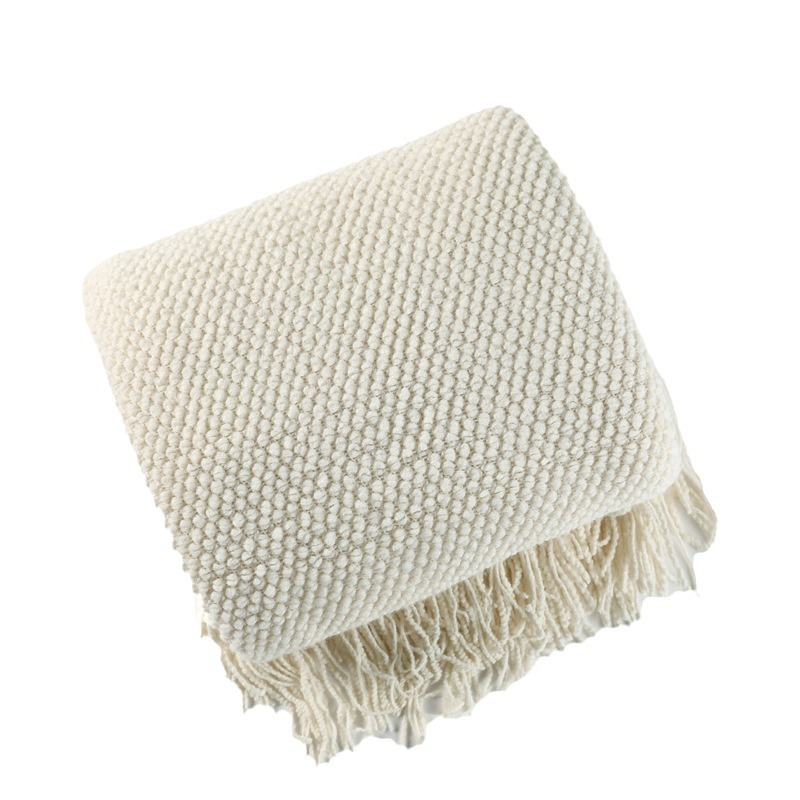 Sofa Blanket Blanket Blanket Pineapple Blanket Knitted Blanket Office Nap Small Blanket Air-conditioning Blanket Waffle Blanket