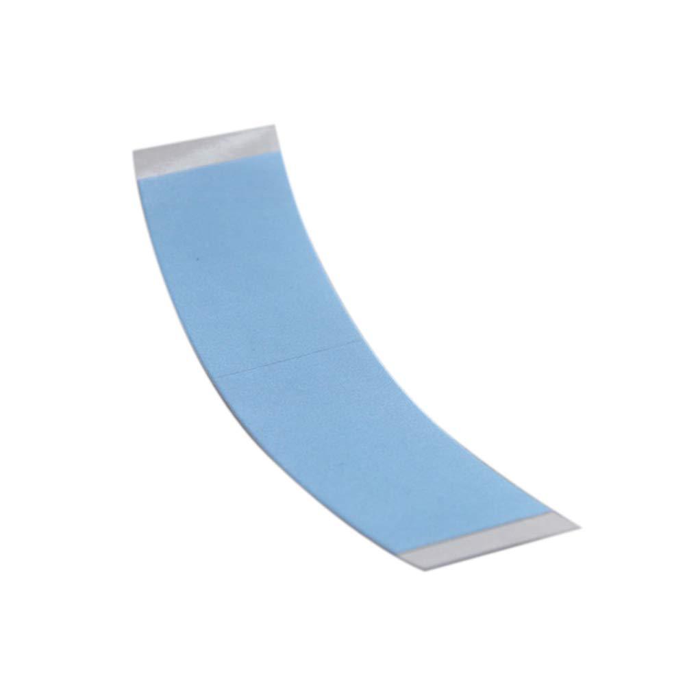 Blue Wig Pu Double-Sided Tape Can Be Used for Hair Extensions and Hair Replacement, Seamless Skin Patch, Waterproof, Sweat-Proof, Strong Bio-Glue, Thin Type
