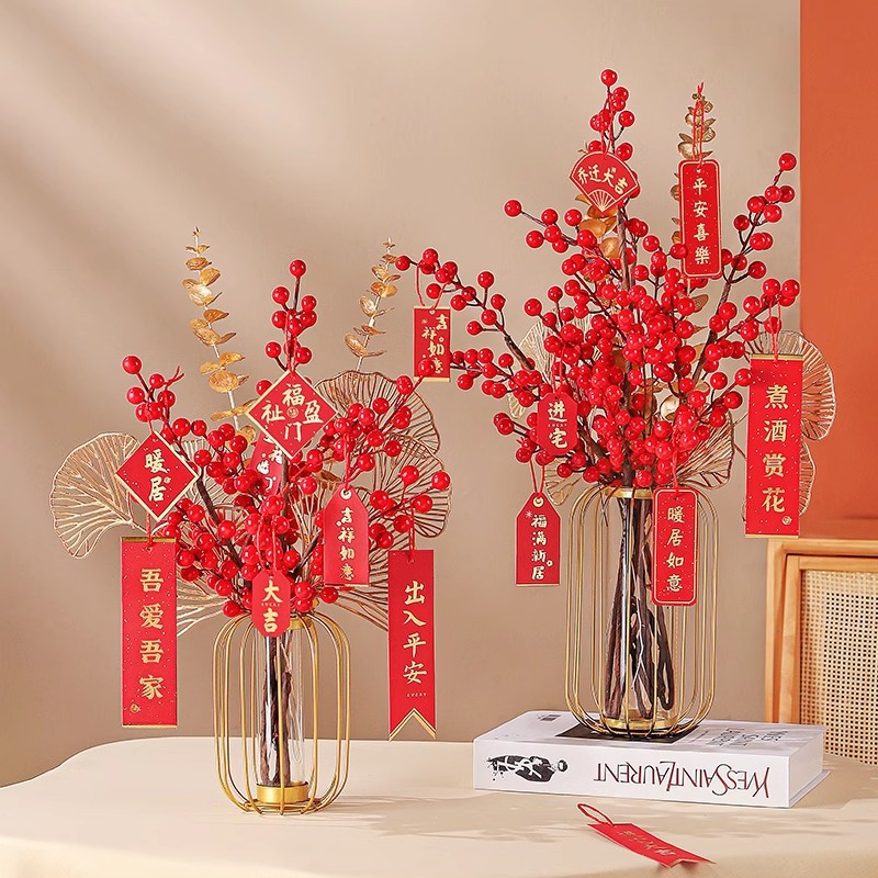 Лампа из кованого железа с геометрическим стеклом, гидропонная ваза для декора