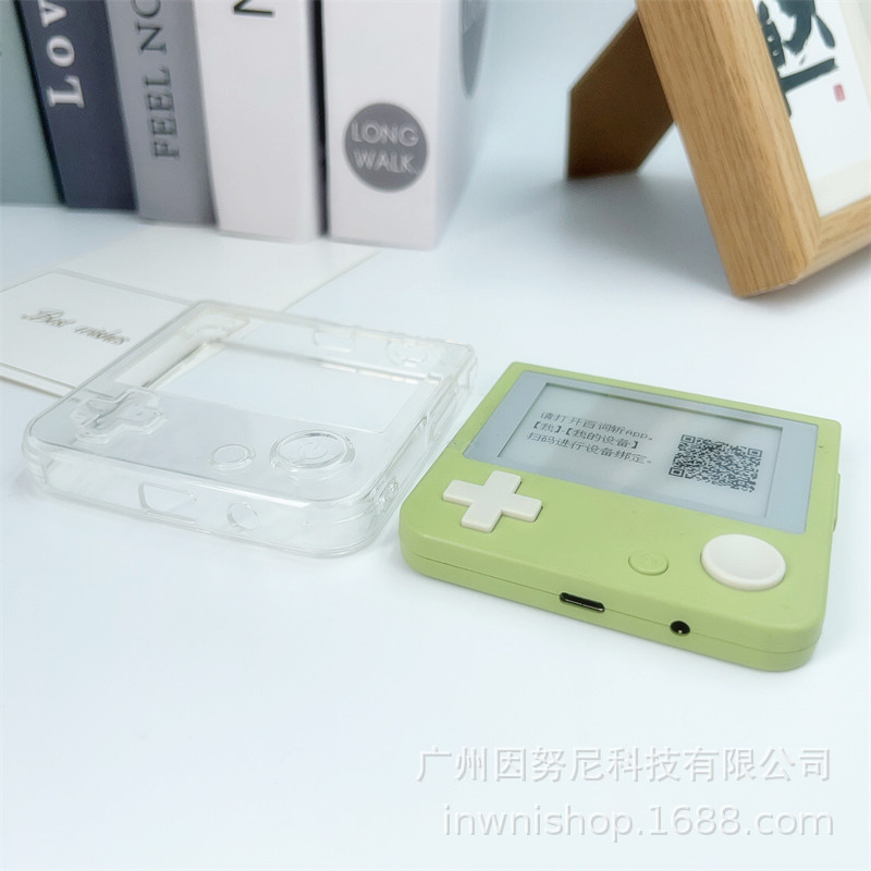 Hundred Words Chop English Word Machine Transparent Protective Case Flat for Fresh Soft Case with Lanyard Hole Case for Storage Bag