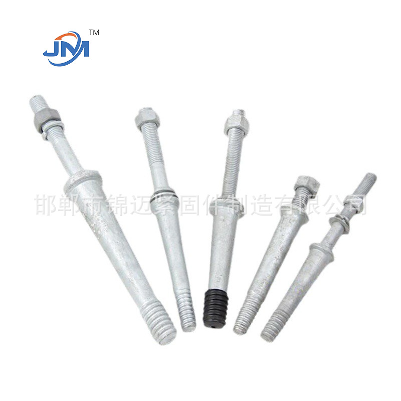 Factory Direct Sales Export Type Pin Insulator Spindle Hot Galvanized Steel Feet High Quality Power Accessories