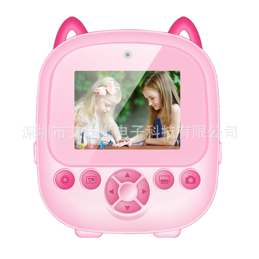Cross-border new private model owl children's clapping print camera HD dual camera digital small SLR photo