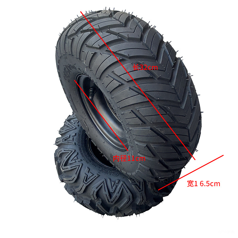 145/70-6 New Pattern Off-Road Vacuum Tire Anti-Skid Wear-Resistant Four-Wheel Atv Kart Thickeneded Tire