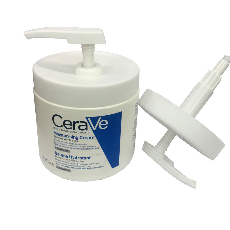 New Cream Large Lid Shilefu Pump Head Body Lotion Thickeneded 454g Replaceable Round Press Pump in Stock