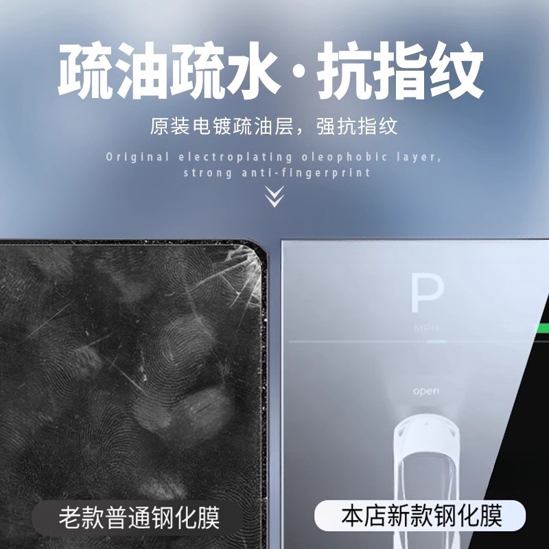 23-25 Zero Run T03 Screen Tempered Film Central Control Navigation Instrument Car Interior Protection Film Modification Supplies