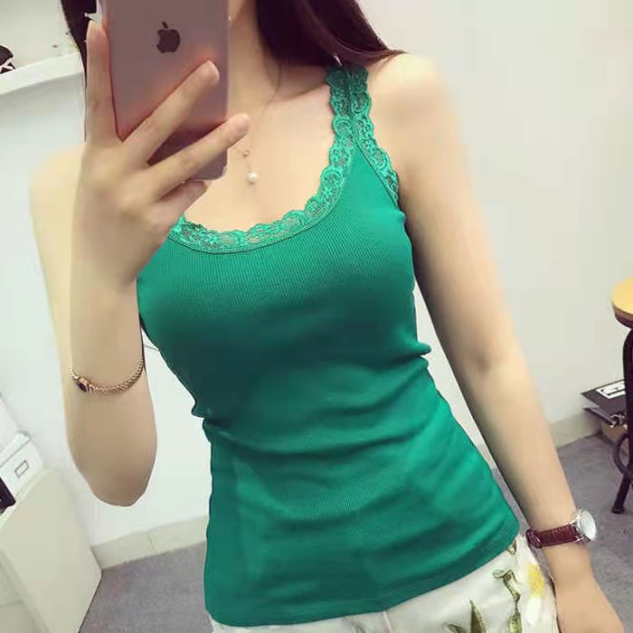 2020 new summer lace sexy small vest sexy Joker base small camisole wholesale