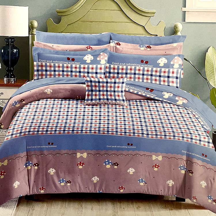 Direct selling diamond velvet (80g) quilt cover sheet pillowcase four-piece stall exchange exhibition